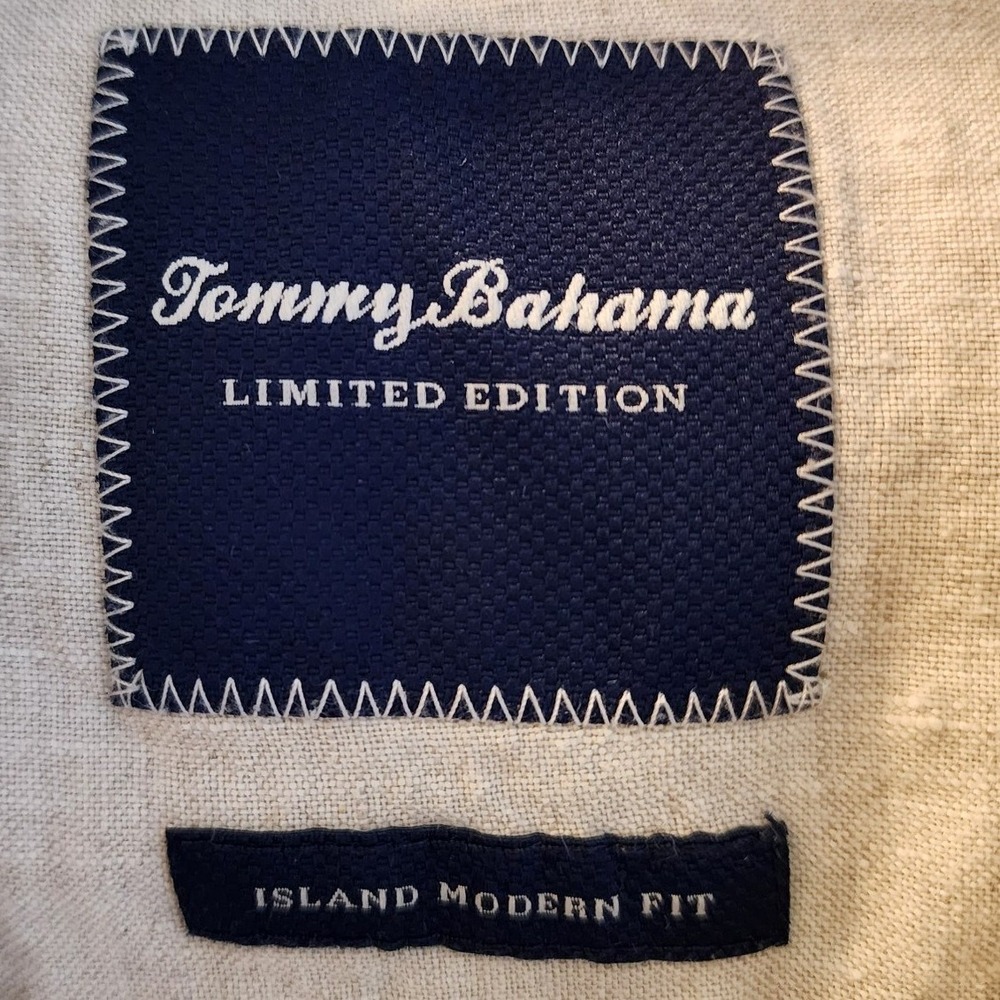 Tommy Bahama Limited Edition Shirt – Silk Cotton Blend, Modern‎ Fit, Size M - Picture 3 of 9
